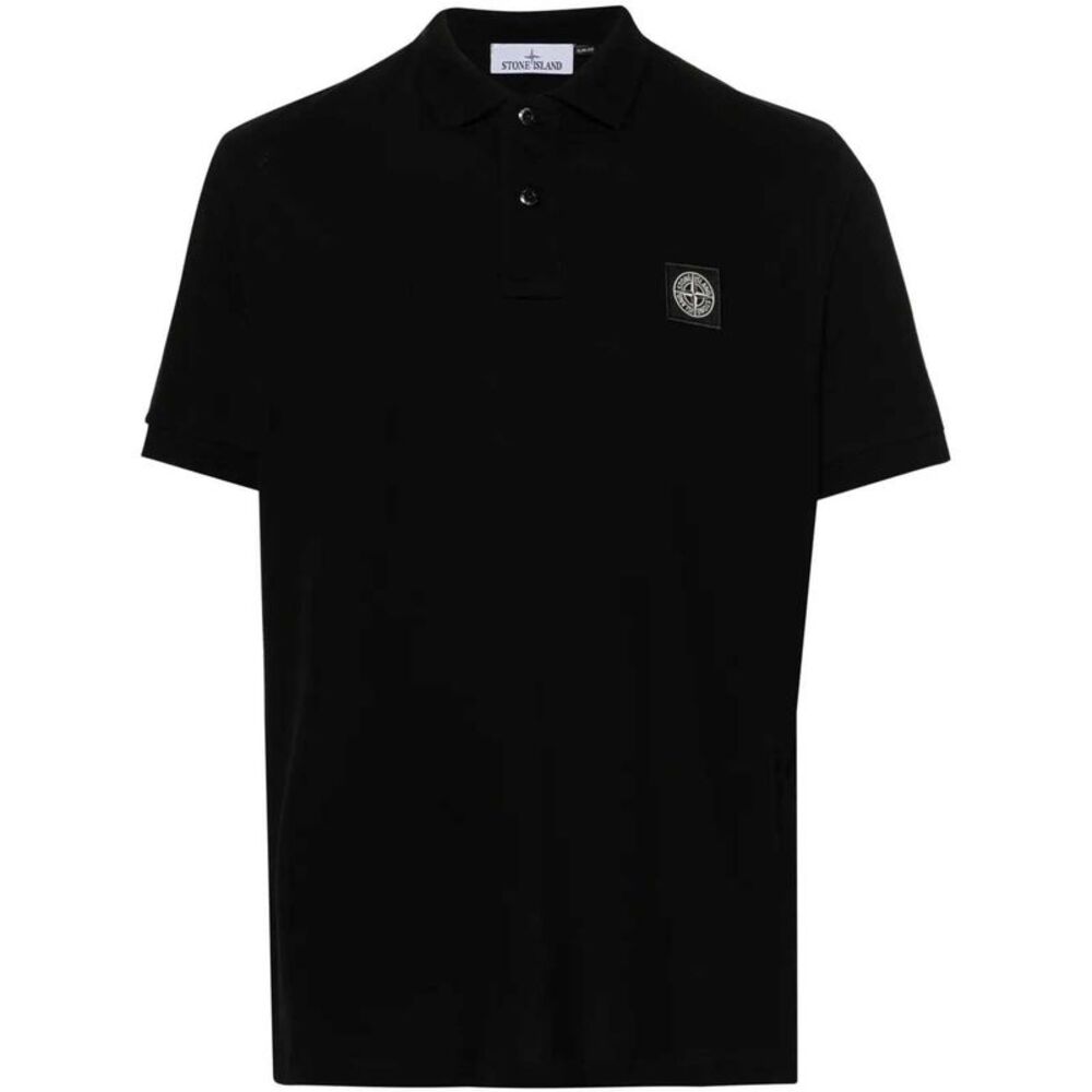 Stone Island Men Logo-Patch Polo Shirt